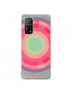 Coque Xiaomi Mi 10T / 10T Pro Spirale de Couleurs Rose...