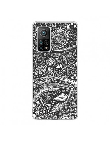 Coque Xiaomi Mi 10T / 10T Pro Azteque Noir et Blanc - Eleaxart