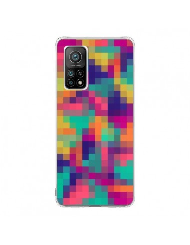 Coque Xiaomi Mi 10T / 10T Pro Exotic Mosaic Pixels Azteque - Eleaxart