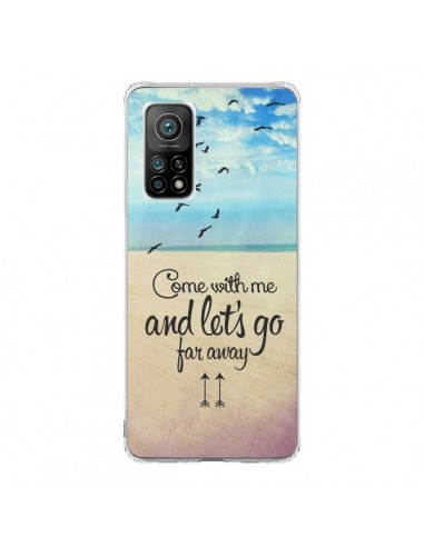 Coque Xiaomi Mi 10T / 10T Pro Let's Go Far Away Beach Plage - Eleaxart