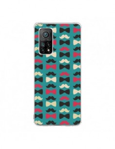 Coque Xiaomi Mi 10T / 10T Pro Hipster Moustache Noeud...