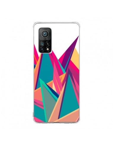 Coque Xiaomi Mi 10T / 10T Pro Triangles Intensive Pic Azteque - Eleaxart