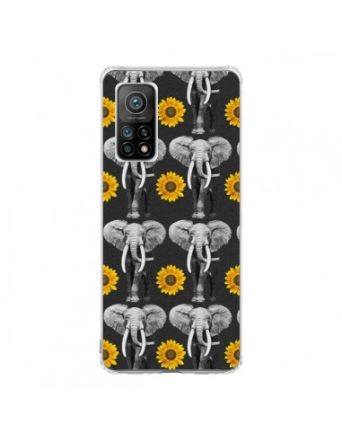 Coque Xiaomi Mi 10T / 10T Pro Elephant Tournesol - Eleaxart