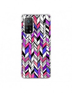 Coque Xiaomi Mi 10T / 10T Pro Graphic Azteque Rose Violet...