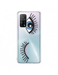 Coque Xiaomi Mi 10T / 10T Pro Eyes Oeil Yeux Bleus...