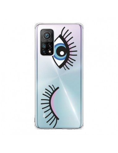 Coque Xiaomi Mi 10T / 10T Pro Eyes Oeil Yeux Bleus Transparente -  Léa Clément