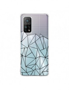 Coque Xiaomi Mi 10T / 10T Pro Lignes Grille Grid Abstract...