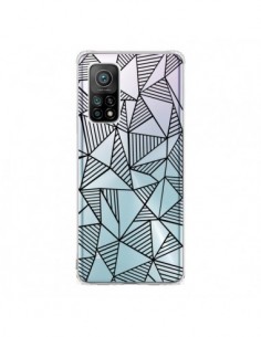 Coque Xiaomi Mi 10T / 10T Pro Lignes Grilles Triangles...