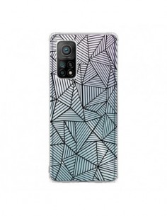 Coque Xiaomi Mi 10T / 10T Pro Lignes Grilles Triangles...
