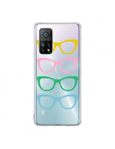 Coque Xiaomi Mi 10T / 10T Pro Sunglasses Lunettes Soleil Couleur Transparente - Project M