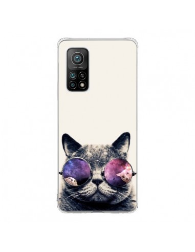 Coque Xiaomi Mi 10T / 10T Pro Chat à lunettes - Gusto NYC