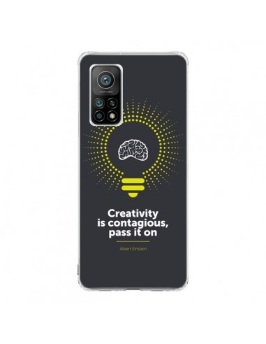 Coque Xiaomi Mi 10T / 10T Pro Creativity is contagious, Einstein - Shop Gasoline