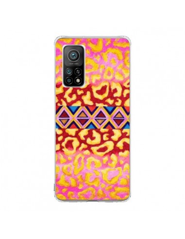 Coque Xiaomi Mi 10T / 10T Pro Tribal Leopard Rose - Ebi Emporium