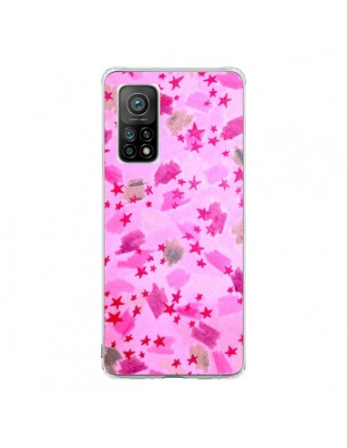 Coque Xiaomi Mi 10T / 10T Pro Stars Etoiles Roses - Ebi Emporium