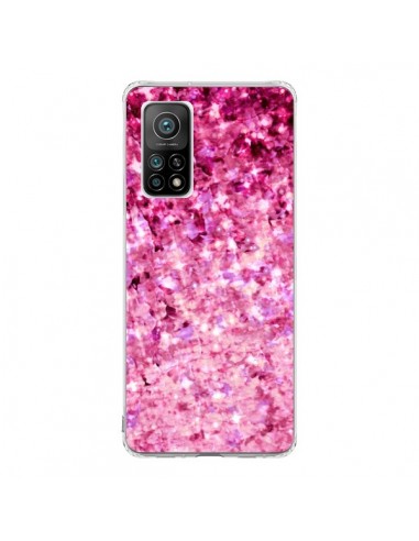 Coque Xiaomi Mi 10T / 10T Pro Romance Me Paillettes Roses - Ebi Emporium