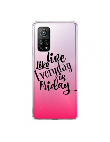 Coque Xiaomi Mi 10T / 10T Pro Everyday Friday Vendredi Live Vis Transparente - Ebi Emporium