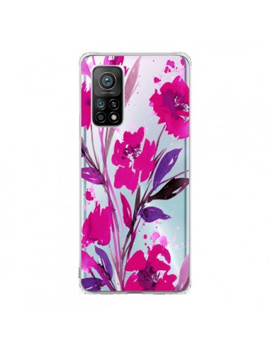 Coque Xiaomi Mi 10T / 10T Pro Roses Fleur Flower Transparente - Ebi Emporium