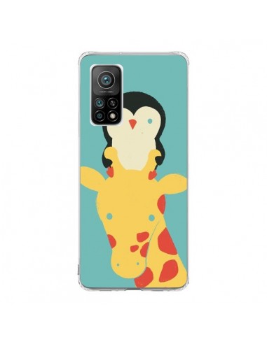 Coque Xiaomi Mi 10T / 10T Pro Girafe Pingouin Meilleure Vue Better View - Jay Fleck