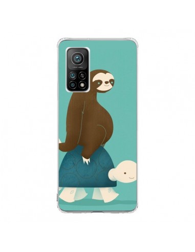 Coque Xiaomi Mi 10T / 10T Pro Tortue Taxi Singe Slow Ride - Jay Fleck