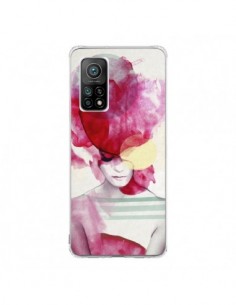 Coque Xiaomi Mi 10T / 10T Pro Bright Pink Portrait Femme...