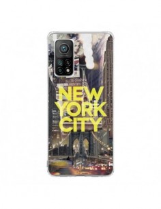 Coque Xiaomi Mi 10T / 10T Pro New York City Jaune -...