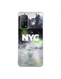 Coque Xiaomi Mi 10T / 10T Pro I Love New York City Vert -...