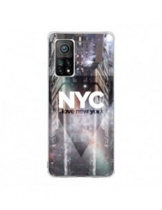 Coque Xiaomi Mi 10T / 10T Pro I Love New York City Violet...