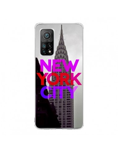 Coque Xiaomi Mi 10T / 10T Pro New York City Rose Rouge - Javier Martinez