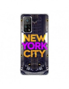 Coque Xiaomi Mi 10T / 10T Pro New York City Orange Violet...