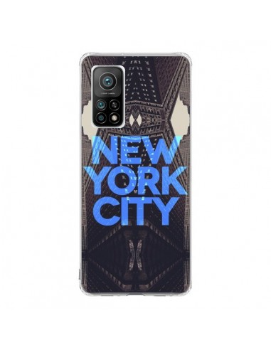 Coque Xiaomi Mi 10T / 10T Pro New York City Bleu - Javier Martinez