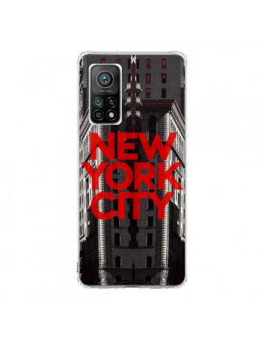 Coque Xiaomi Mi 10T / 10T Pro New York City Rouge - Javier Martinez