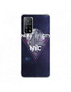 Coque Xiaomi Mi 10T / 10T Pro New York City Triangle Rose...