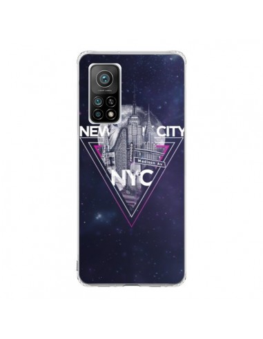 Coque Xiaomi Mi 10T / 10T Pro New York City Triangle Rose - Javier Martinez