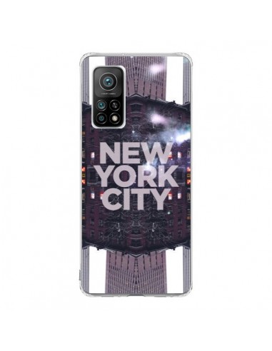 Coque Xiaomi Mi 10T / 10T Pro New York City Violet - Javier Martinez