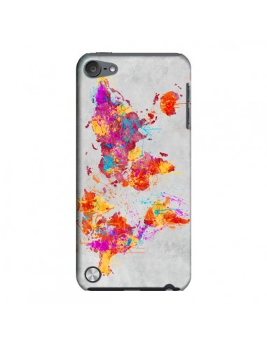 Coque Terre Map Monde Mother Earth Crying pour iPod Touch 5 - Maximilian San