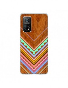 Coque Xiaomi Mi 10T / 10T Pro Azteque Arbutus Pastel Bois...