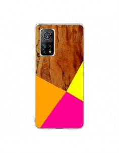 Coque Xiaomi Mi 10T / 10T Pro Wooden Colour Block Bois...