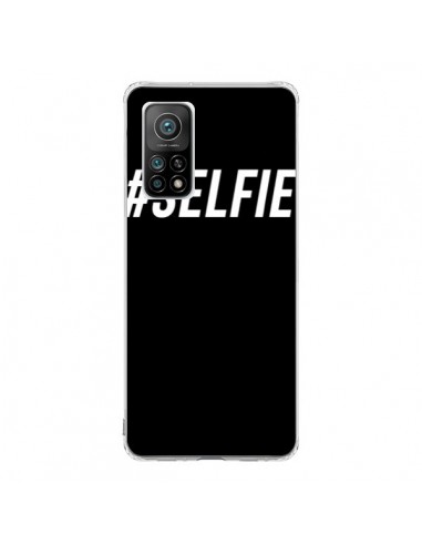 Coque Xiaomi Mi 10T / 10T Pro Hashtag Selfie Blanc Vertical - Jonathan Perez