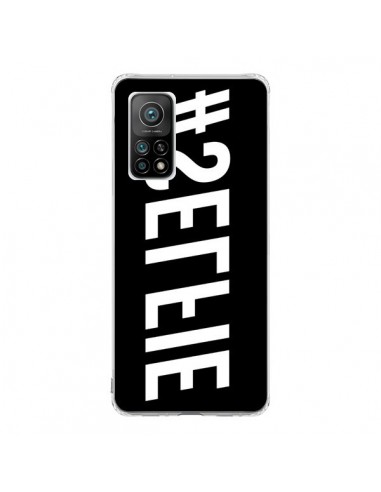 Coque Xiaomi Mi 10T / 10T Pro Hashtag Selfie Blanc Inversé Horizontal - Jonathan Perez