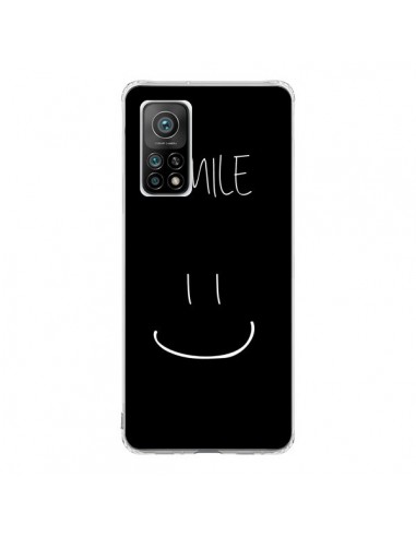 Coque Xiaomi Mi 10T / 10T Pro Smile Souriez Noir - Jonathan Perez