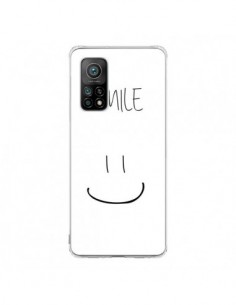 Coque Xiaomi Mi 10T / 10T Pro Smile Souriez en Blanc -...