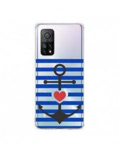 Coque Xiaomi Mi 10T / 10T Pro Mariniere Ancre Marin Coeur...