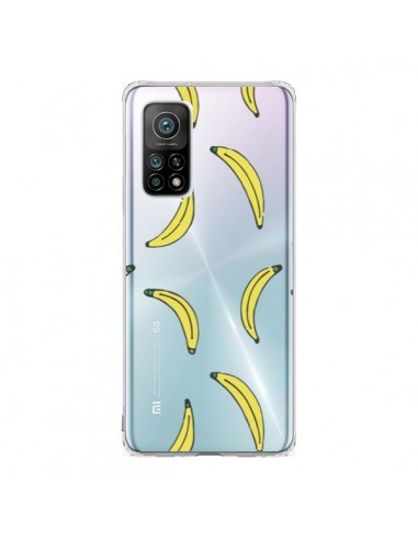 Coque Xiaomi Mi 10T / 10T Pro Bananes Bananas Fruit Transparente - Dricia Do