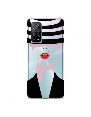 Coque Xiaomi Mi 10T / 10T Pro Femme Chapeau Hat Lady Transparente - Dricia Do