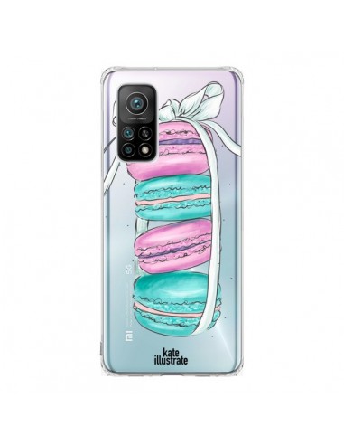 Coque Xiaomi Mi 10T / 10T Pro Macarons Pink Mint Rose Transparente - kateillustrate