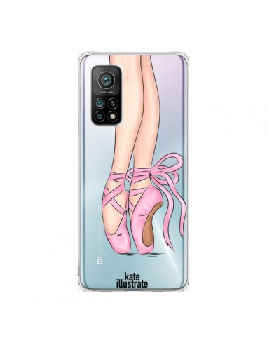 Coque Xiaomi Mi 10T / 10T Pro Ballerina Ballerine Danse Transparente - kateillustrate