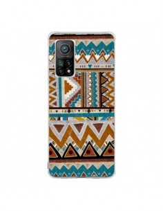 Coque Xiaomi Mi 10T / 10T Pro Azteque Vert Marron - Kris...