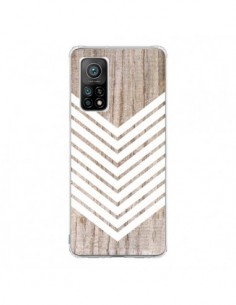 Coque Xiaomi Mi 10T / 10T Pro Tribal Aztèque Bois Wood...