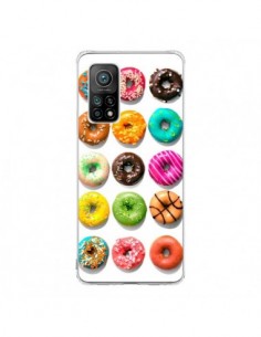Coque Xiaomi Mi 10T / 10T Pro Donuts Multicolore Chocolat...