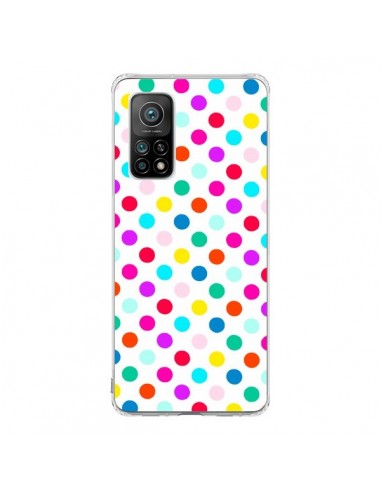 Coque Xiaomi Mi 10T / 10T Pro Pois Multicolores - Laetitia